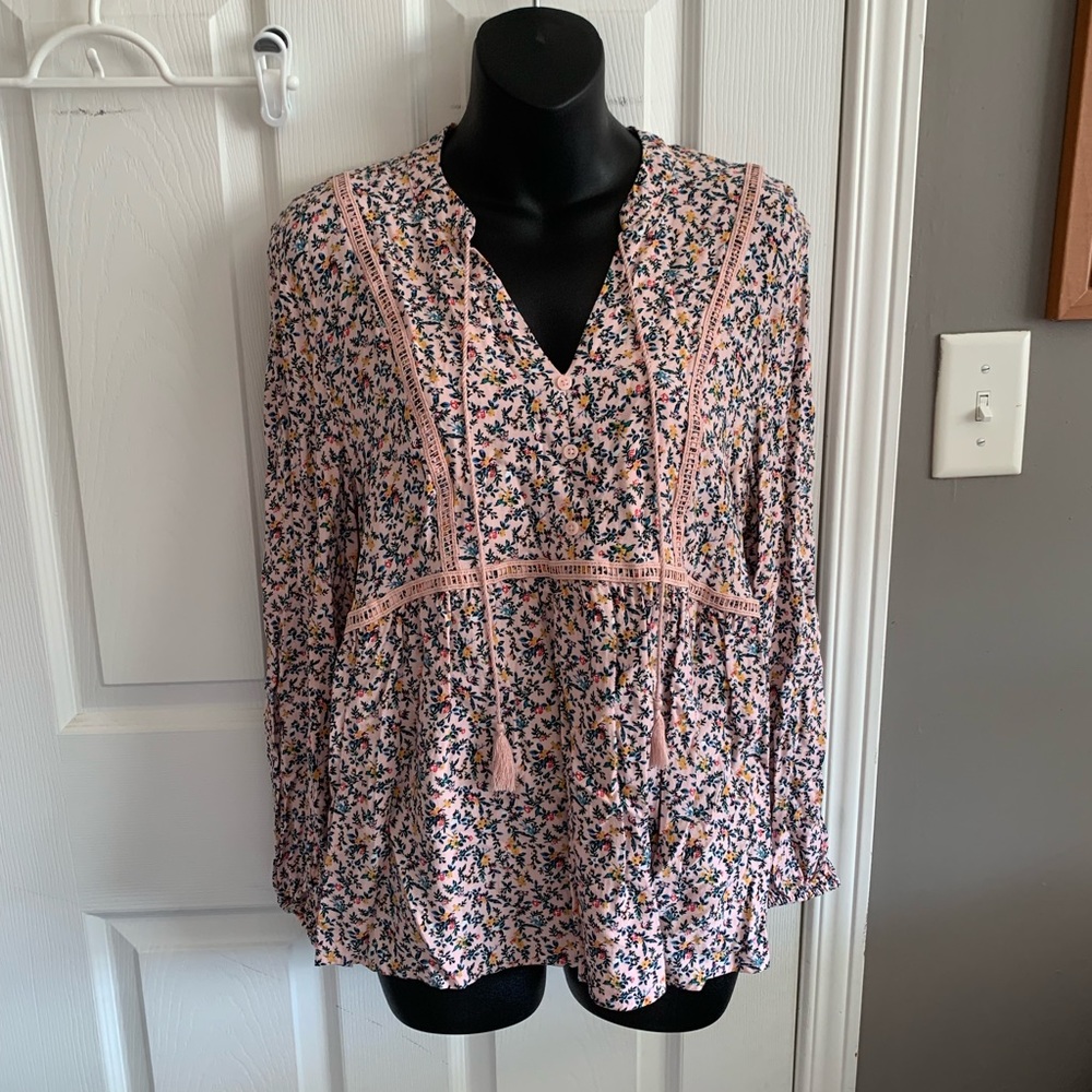 MUDD viscose floral top